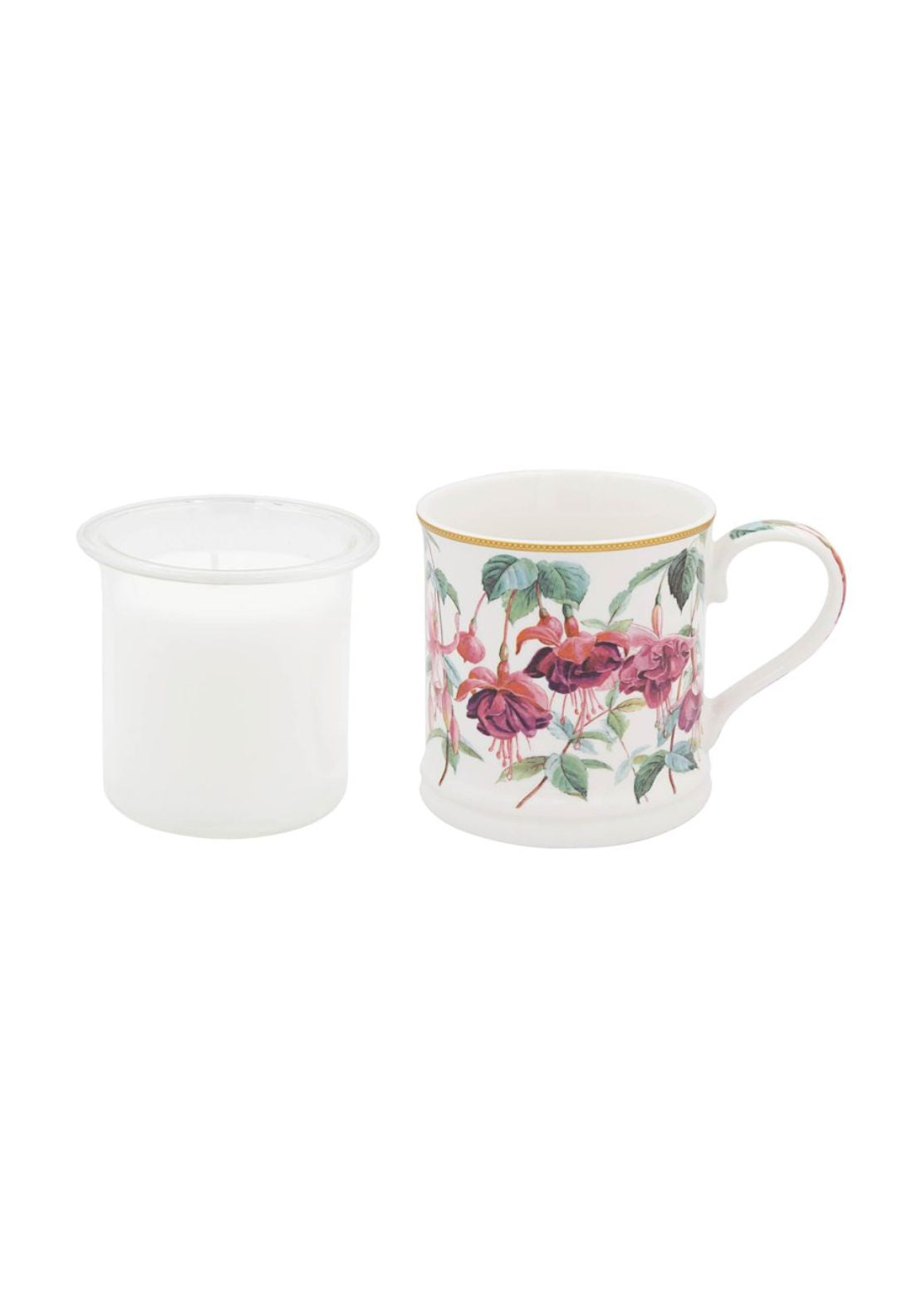 The Home Collection Fuschia Candle Gift Set - Floral 2 Shaws Department Stores