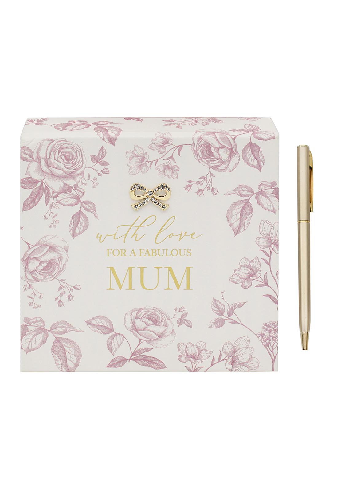 Fabulous Mum Memopad - Pink / White