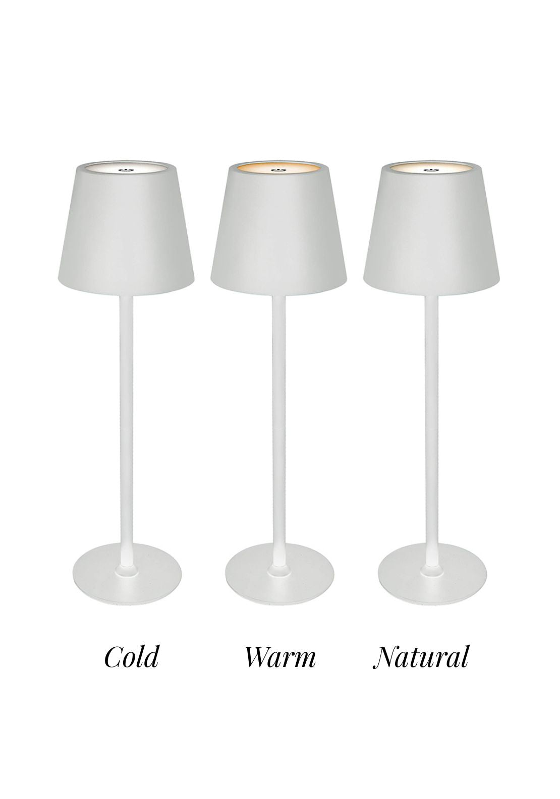 The Home Collection USB Touch LED Lamp 3 Light Modes - White 2 Shaws Department Stores
