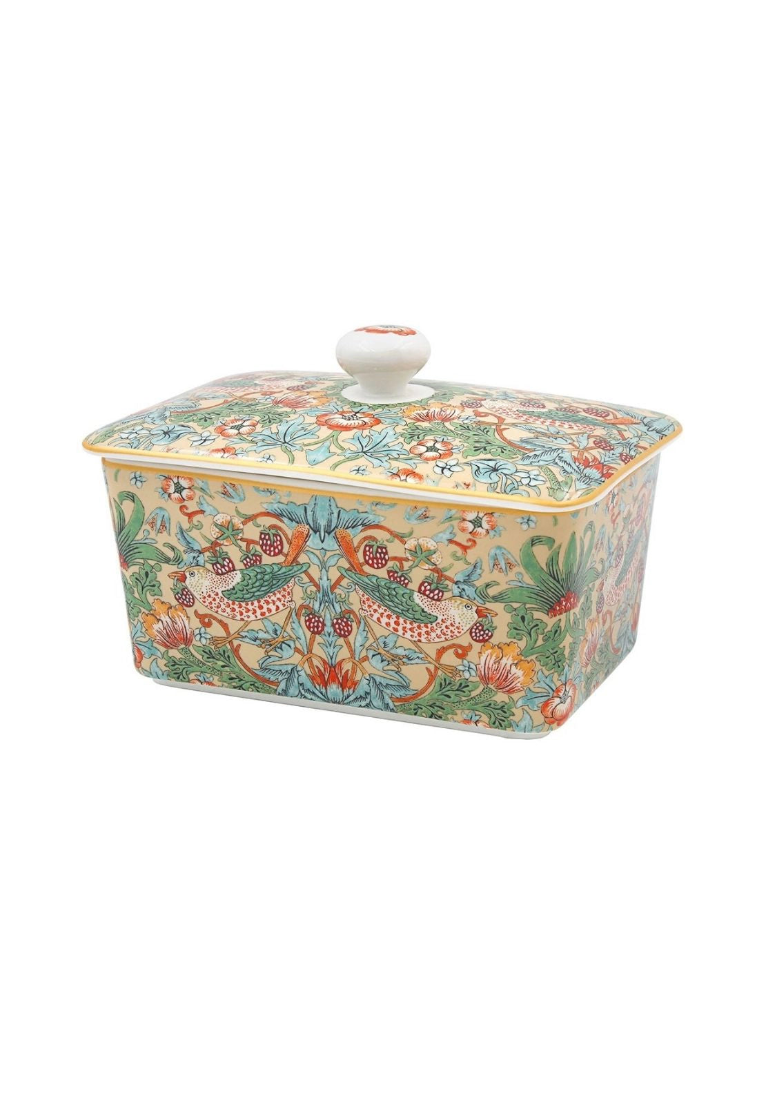 Butter Dish Strawberry Thief - Multi