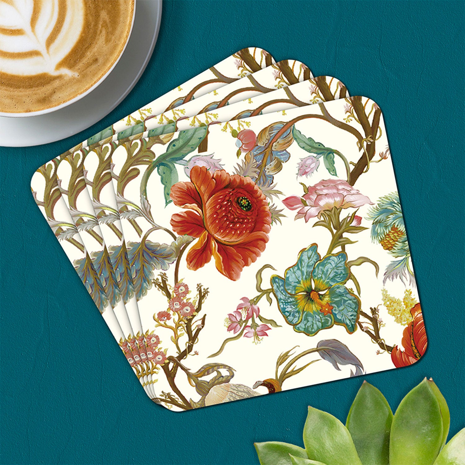 Anthina Anthina Coasters Set Of 4 1 Shaws Department Stores