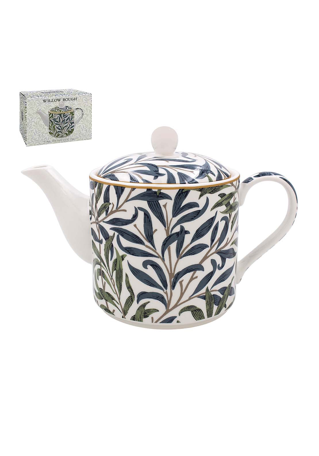 Lesser &amp; Pavey Willow Bough Tea Pot 1 Shaws Department Stores