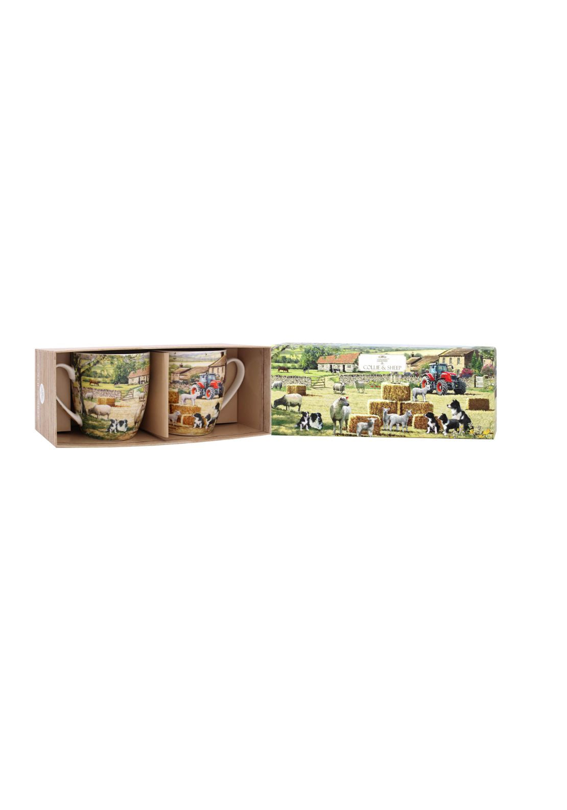 The Home Collection Collie &amp; Sheep Mugs Set Of 2 2 Shaws Department Stores