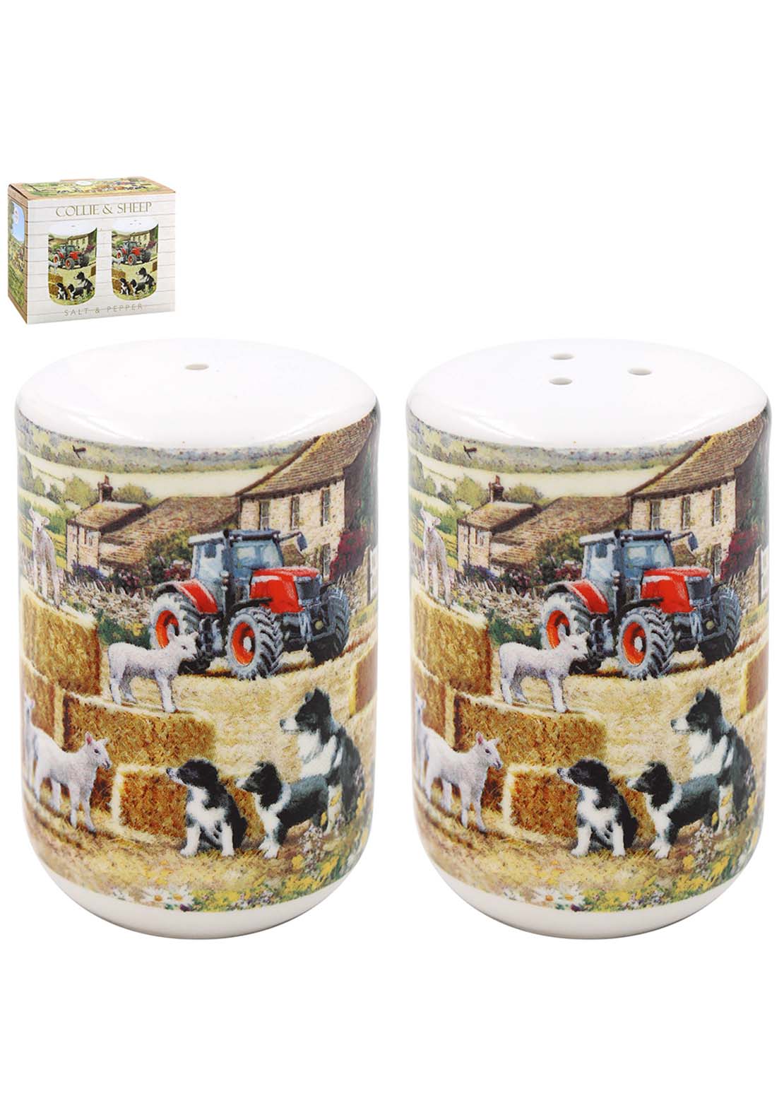 The Home Collection Collie &amp; Sheep Salt &amp; Pepper 1 Shaws Department Stores