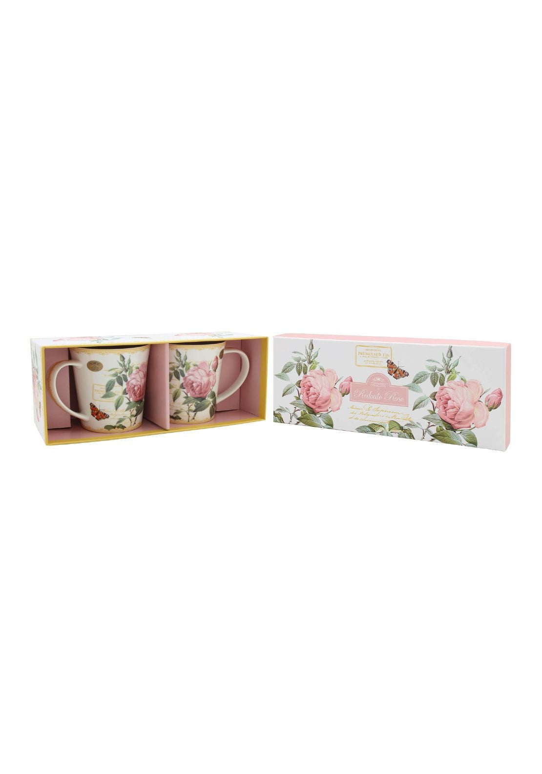 The Home Collection Rodoute Rose Mugs Set of 2 2 Shaws Department Stores