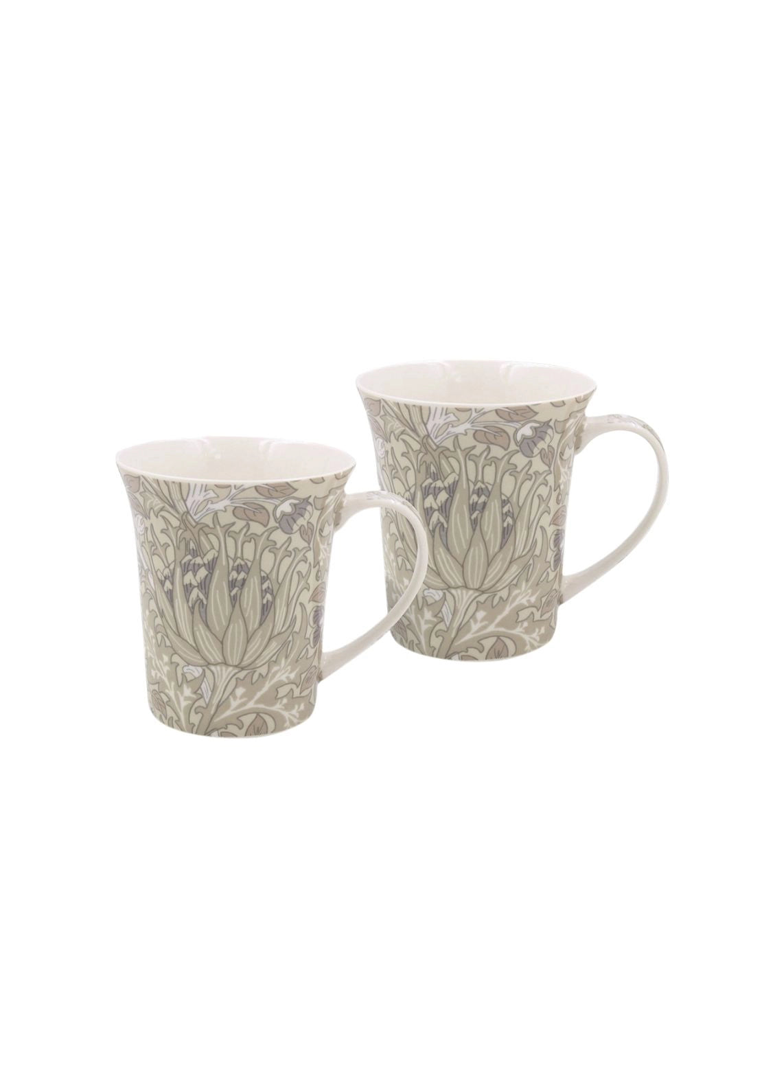 Artichoke Mugs Set Of 2 - Multi