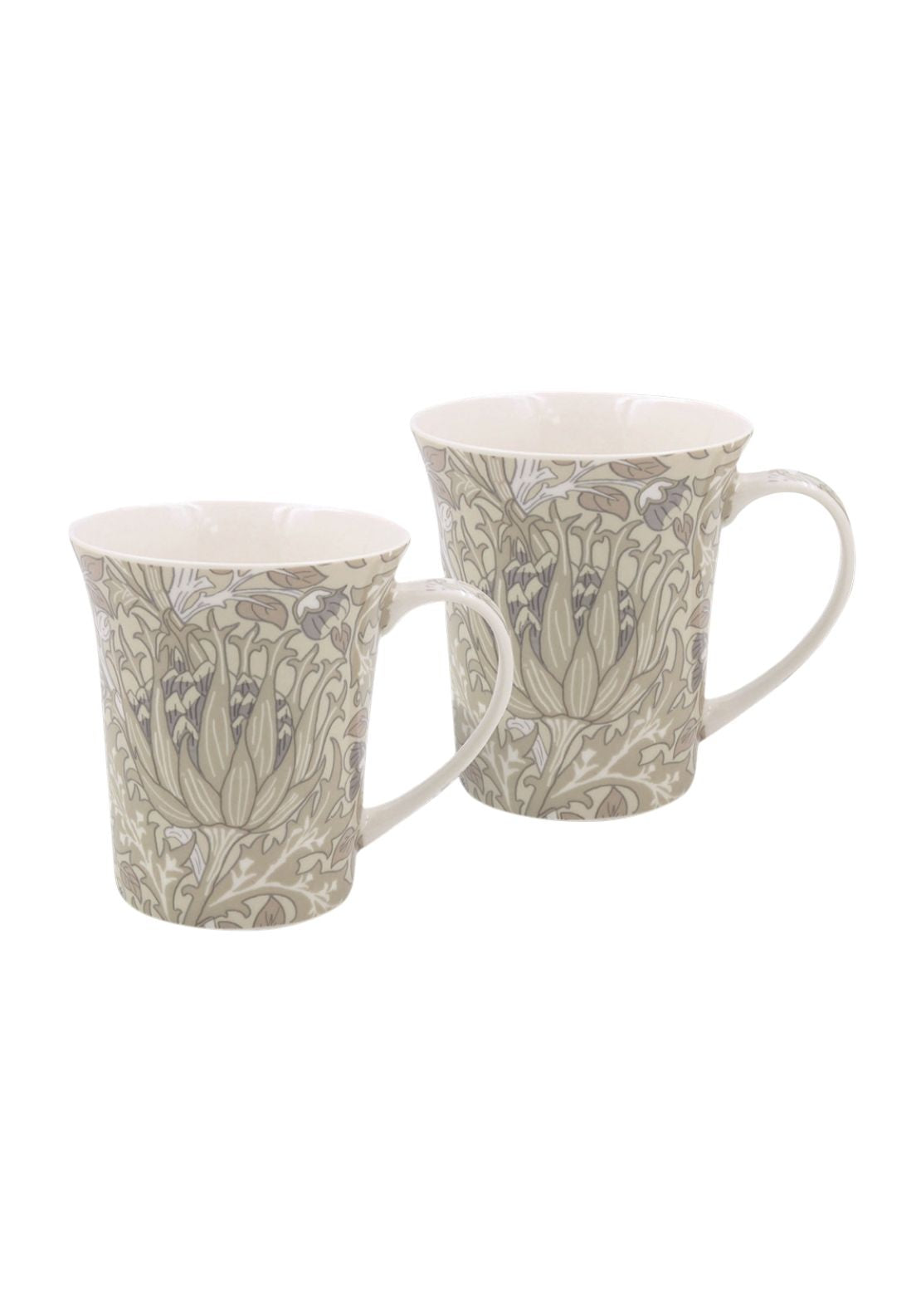 Artichoke Mugs Set Of 2 - Multi