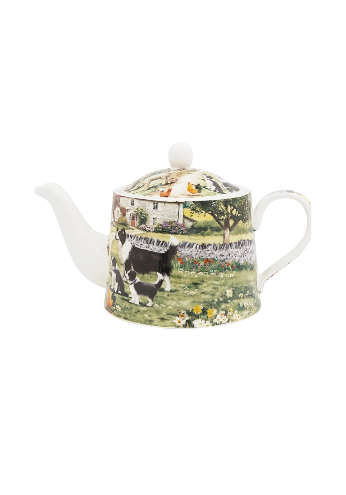 Collie &amp; Sheep Teapot - Multi