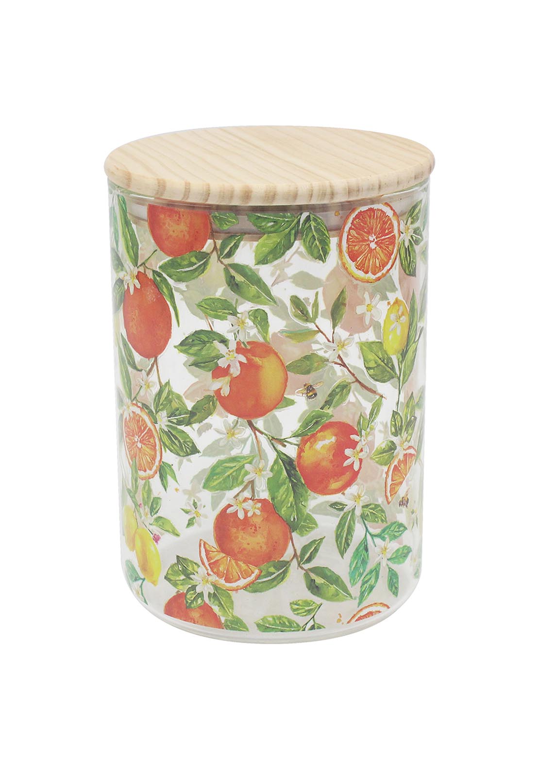 Oranges &amp; Lemons Canister Medium - Multi