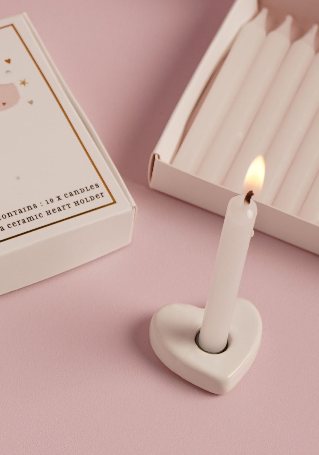 Set of Mini Candles - Love