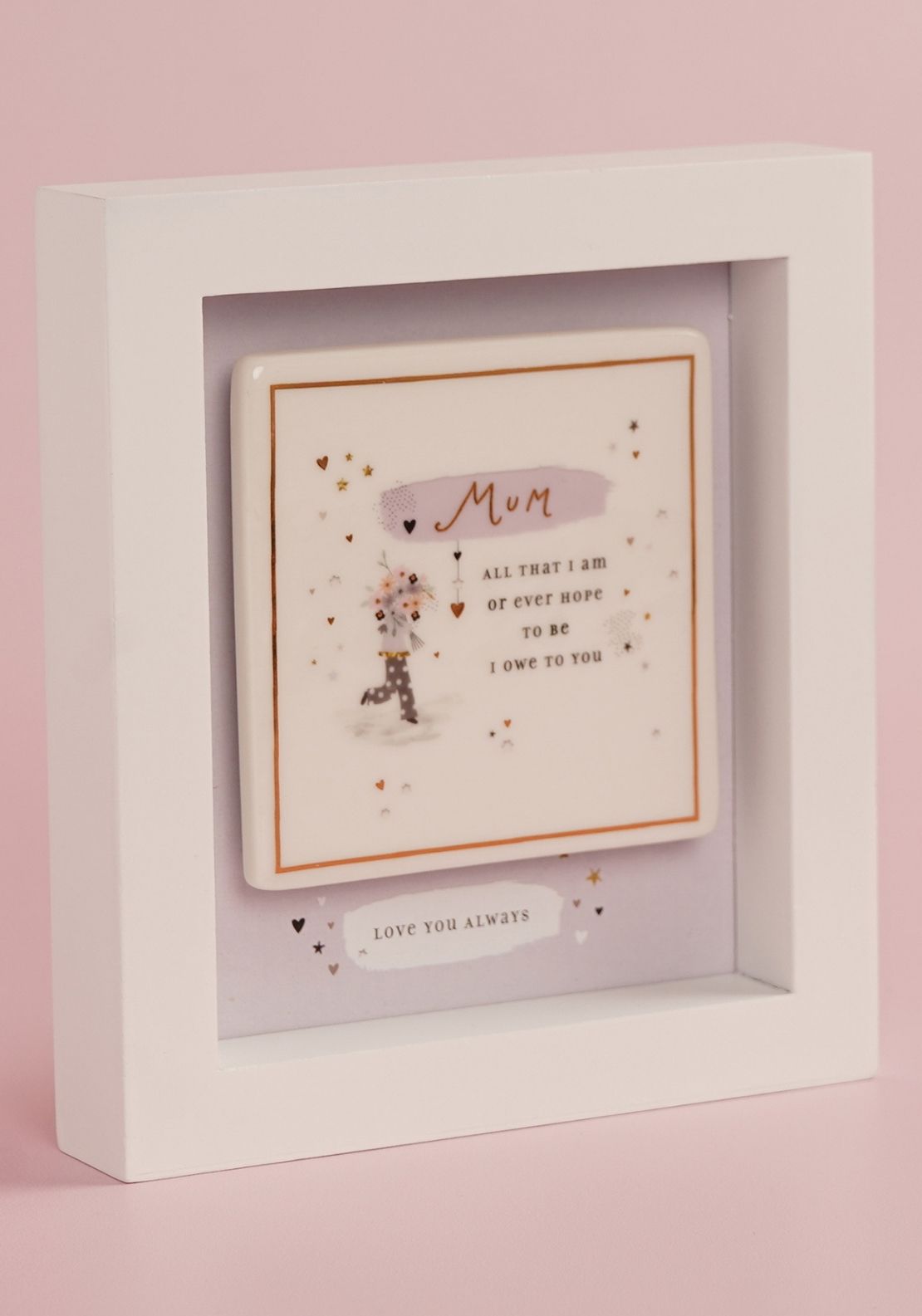 Boxed Plaque - Mum