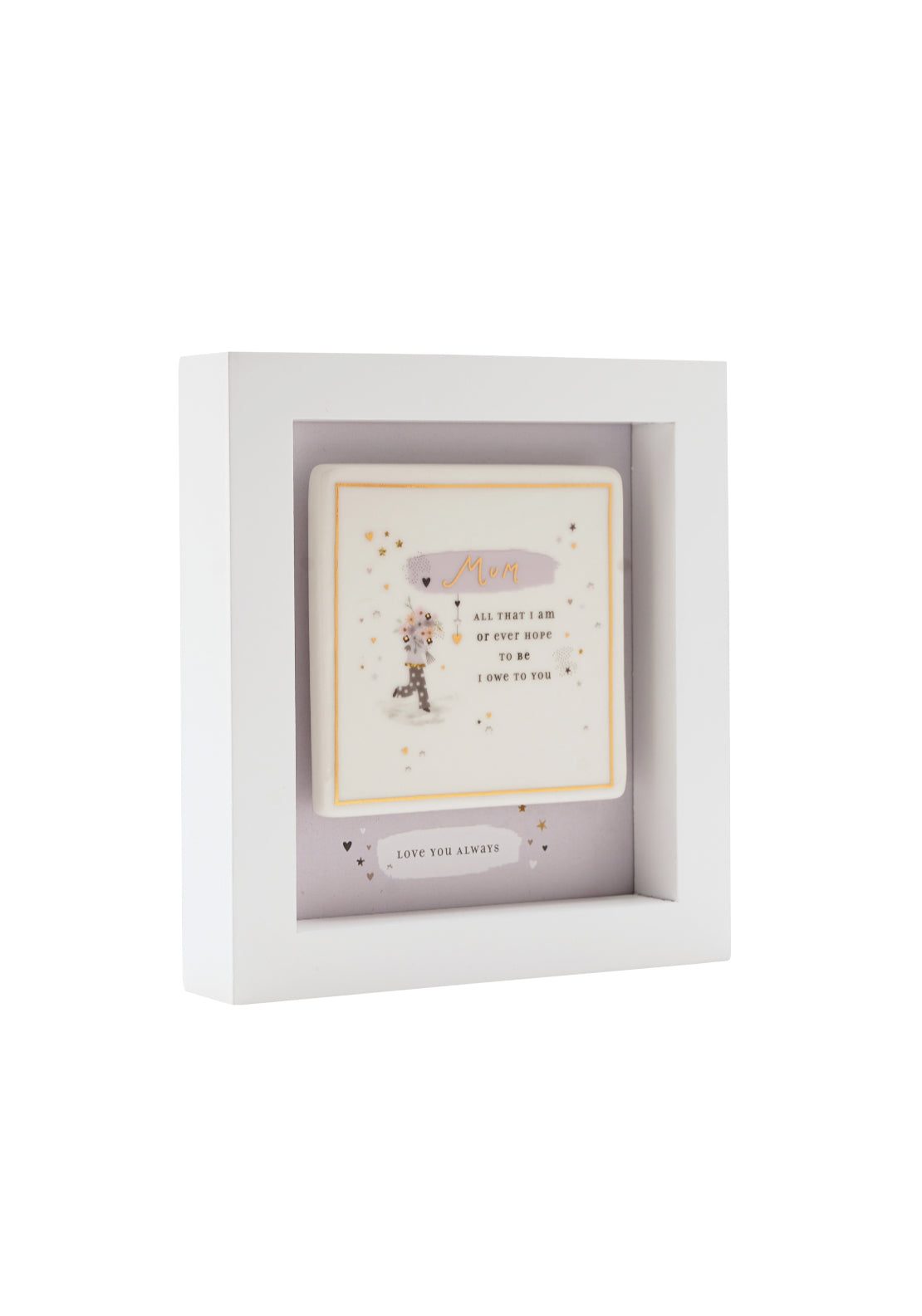 Boxed Plaque - Mum