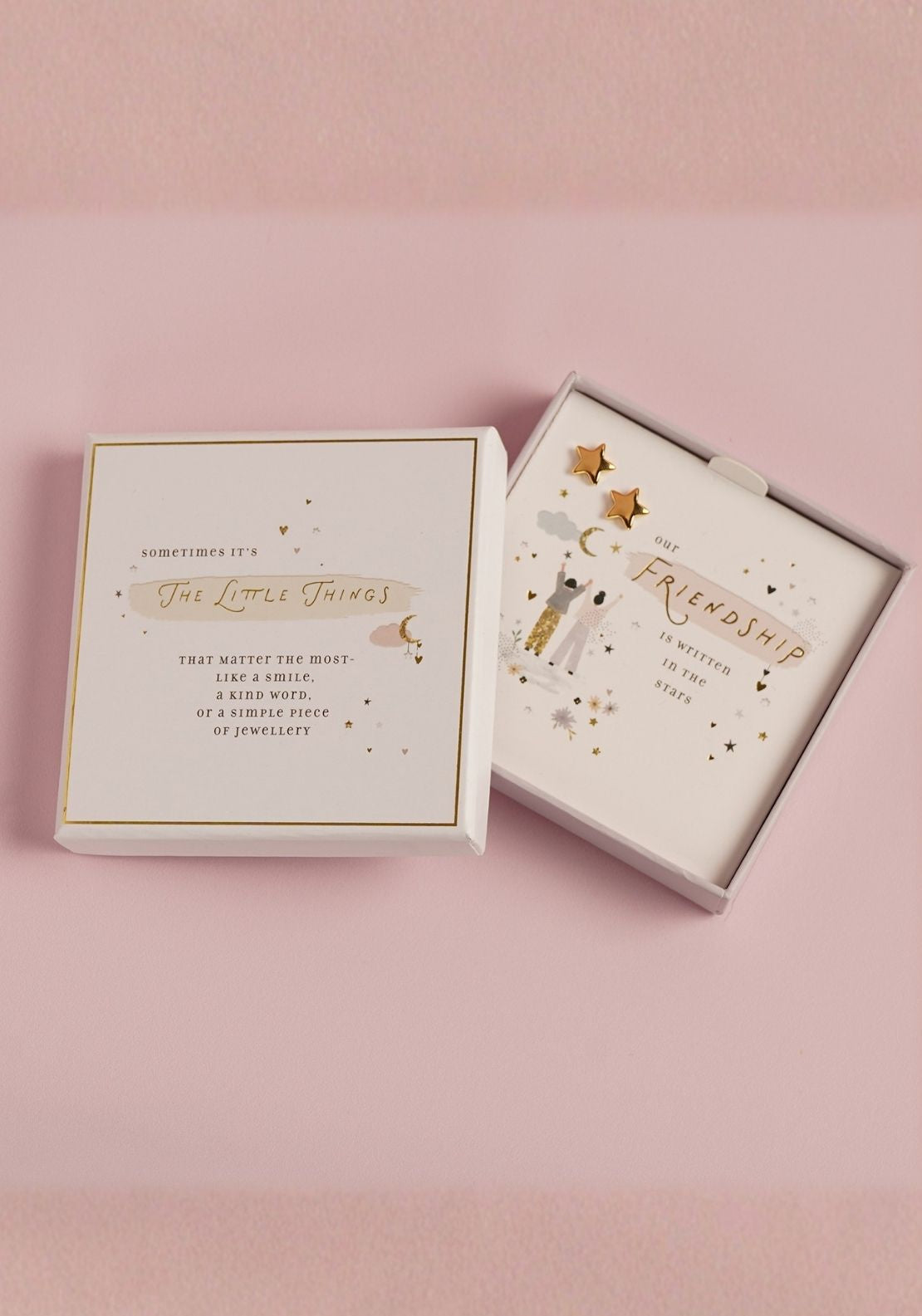 Boxed Earrings - Friendship