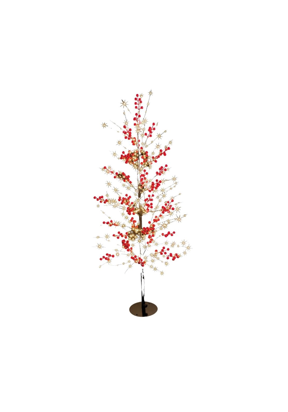 LED Berry Tree - Red