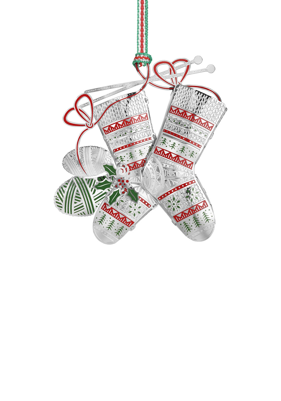 Newbridge Silverware Christmas Stockings Tree Decoration 1 Shaws Department Stores