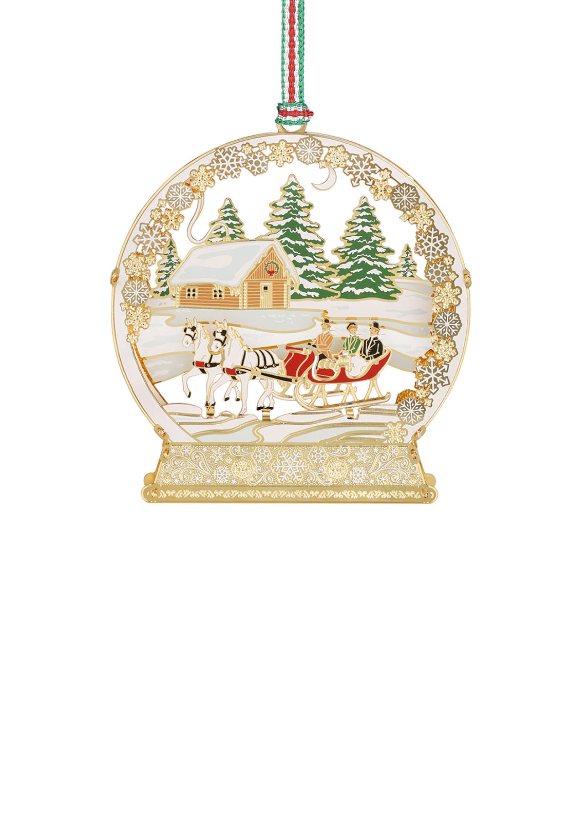 Newbridge Silverware Winter Wonderland Christmas Tree Decoration 1 Shaws Department Stores