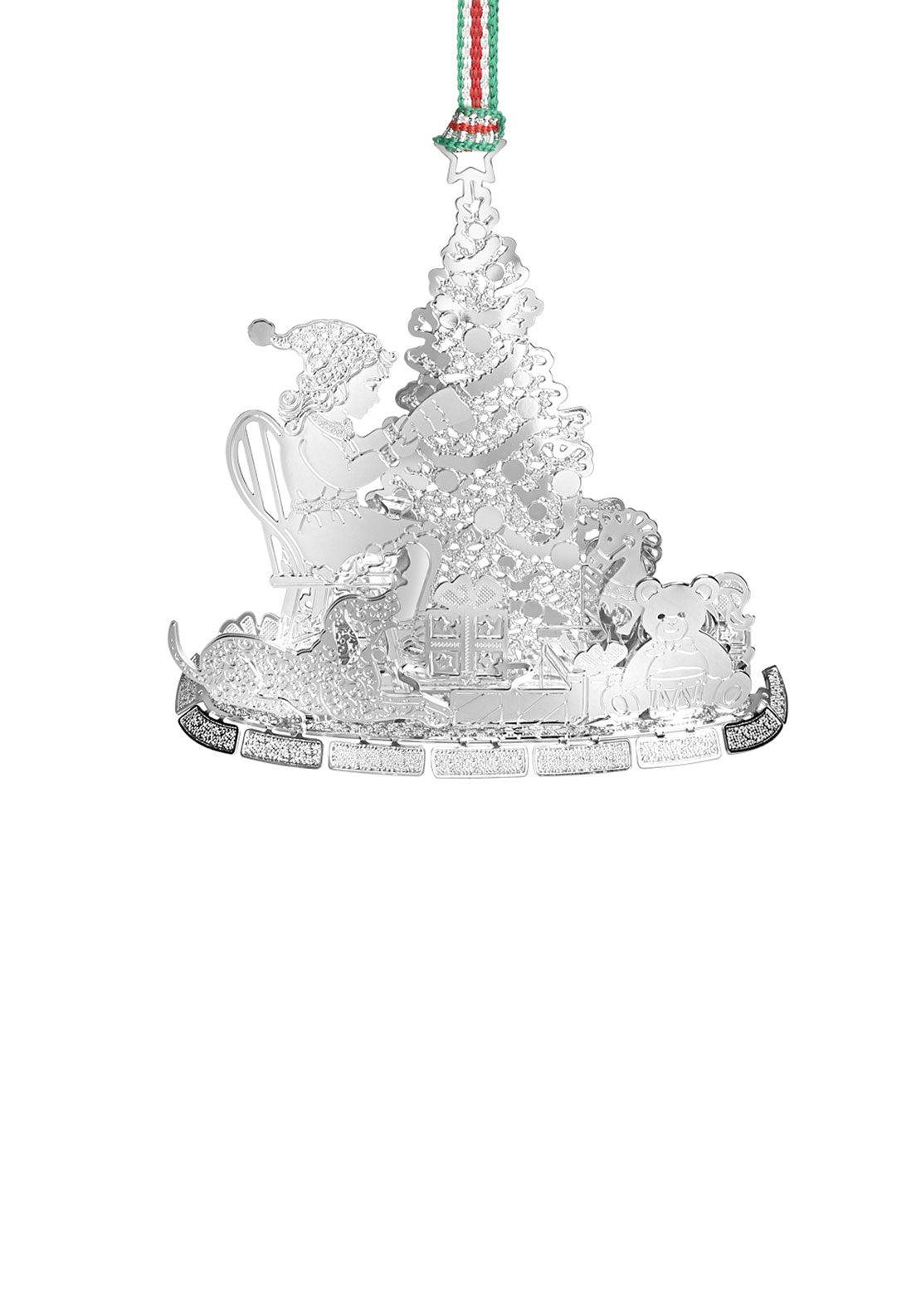 Newbridge Silverware Letter to Santa Christmas Tree Decoration 1 Shaws Department Stores