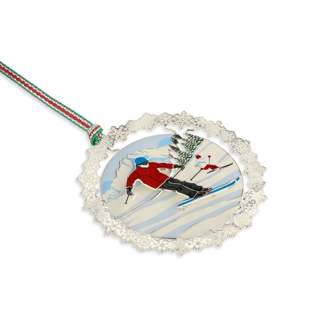On The Piste Xmas Tree Decoration