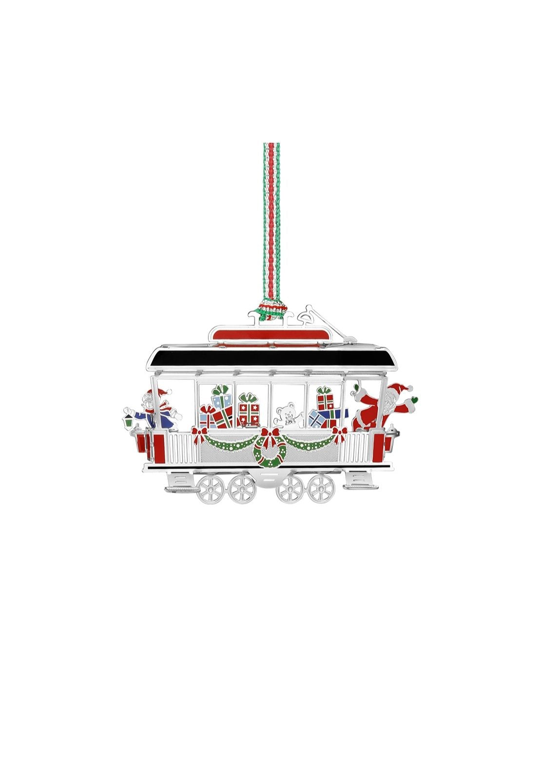 Tram Carriage Xmas Tree Decoration