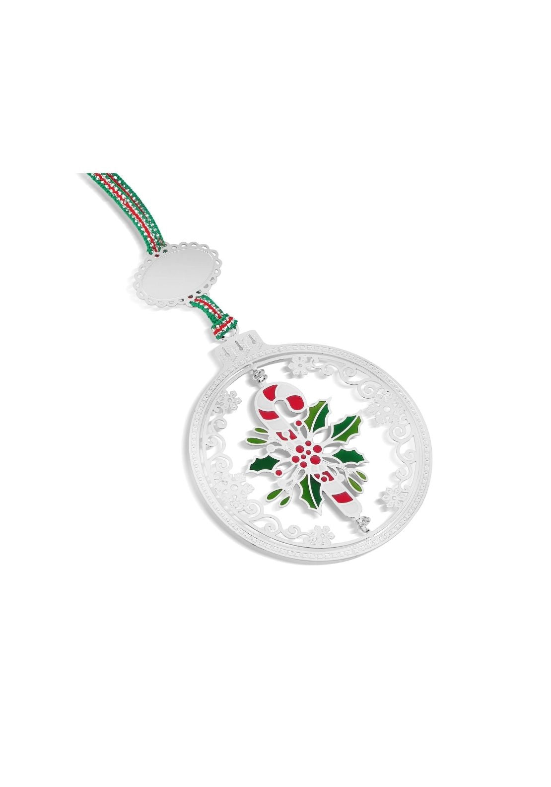 Candy Cane Bauble Christmas Tree Decoration - Multi