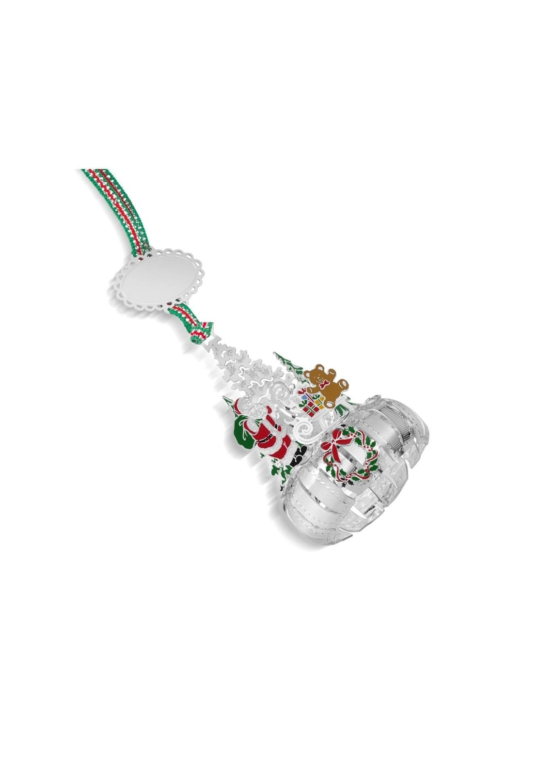 Santa Carousel Christmas Tree Decoration - Multi