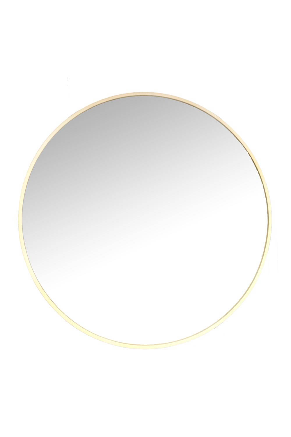 Kirkwood Round Wall Mirror 80cm - Gold 1 Shaws Department Stores