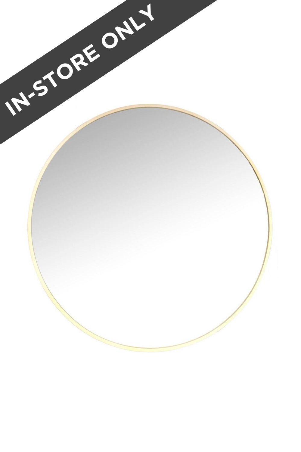 Kirkwood Round Wall Mirror 80cm - Gold 2 Shaws Department Stores