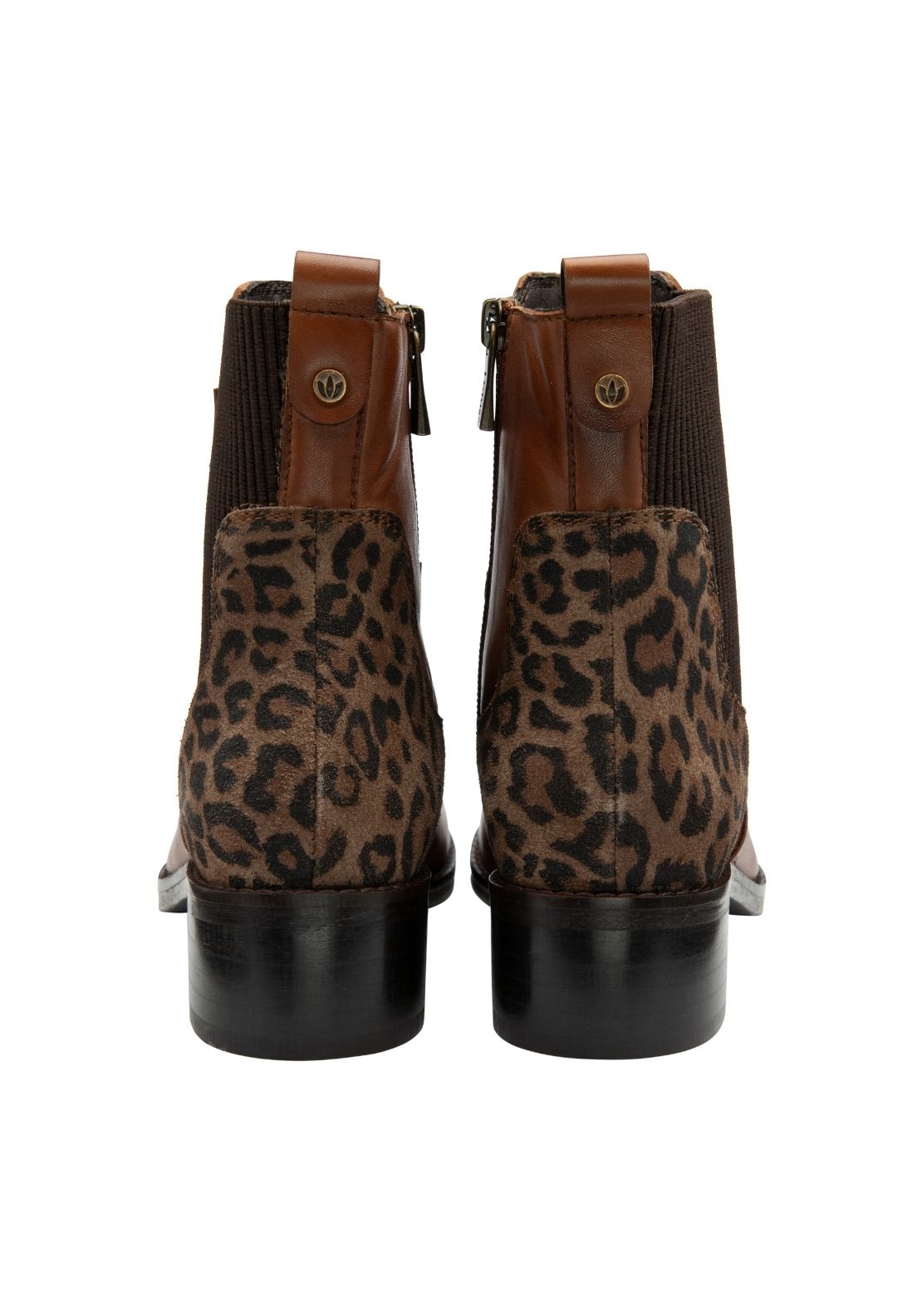 Lotus Lindley Ankle Boot - Tan/leopard 2 Shaws Department Stores