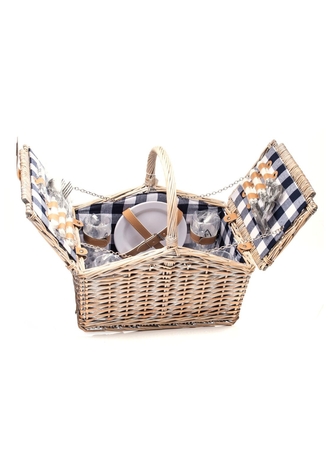 The Grange Collection Willow Picnic Basket for 4 1 Shaws Department Stores