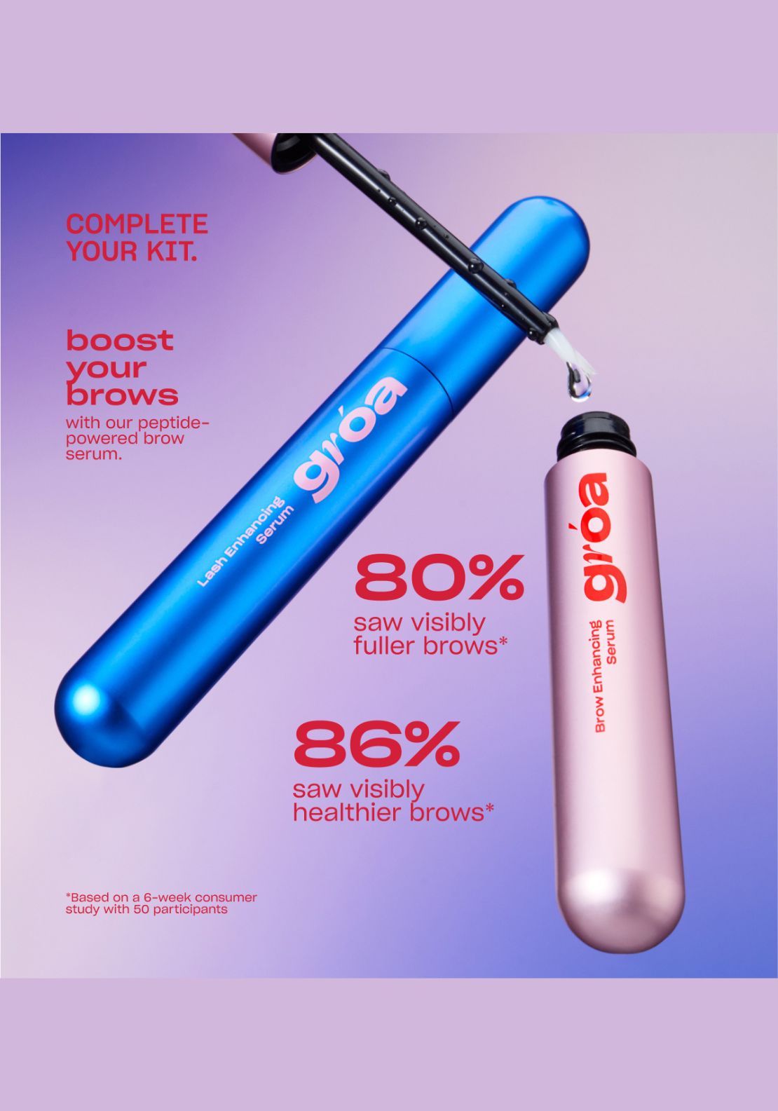Groa Lash Enhancing Serum - Multi 9 Shaws Department Stores