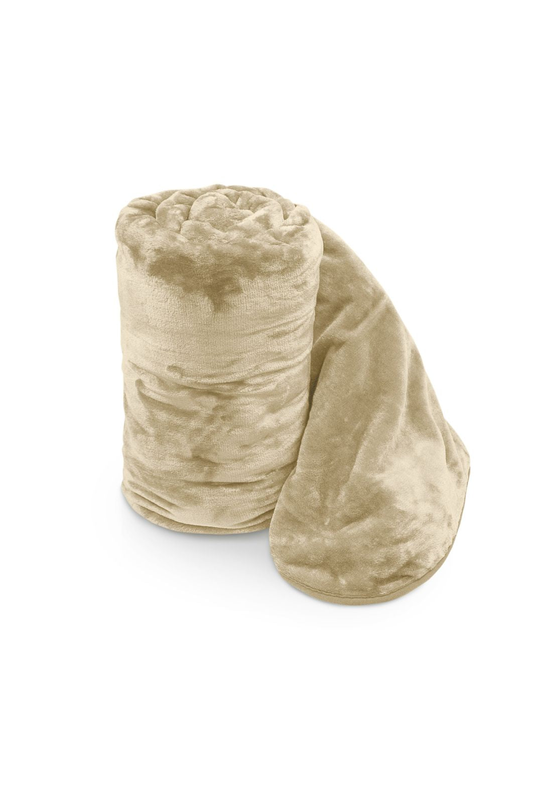 The Home Collection Mink Throw - Latte 1 Shaws Department Stores