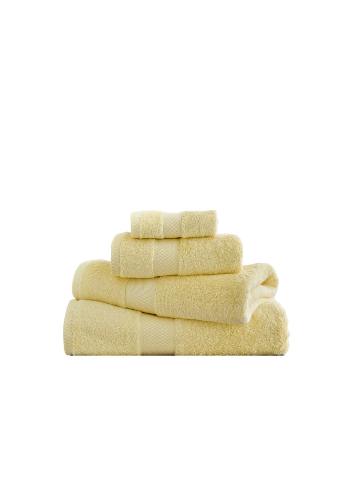 Egyptian Embrace Egyptian Cotton Towel Jumbo 550gsm - Yellow 2 Shaws Department Stores