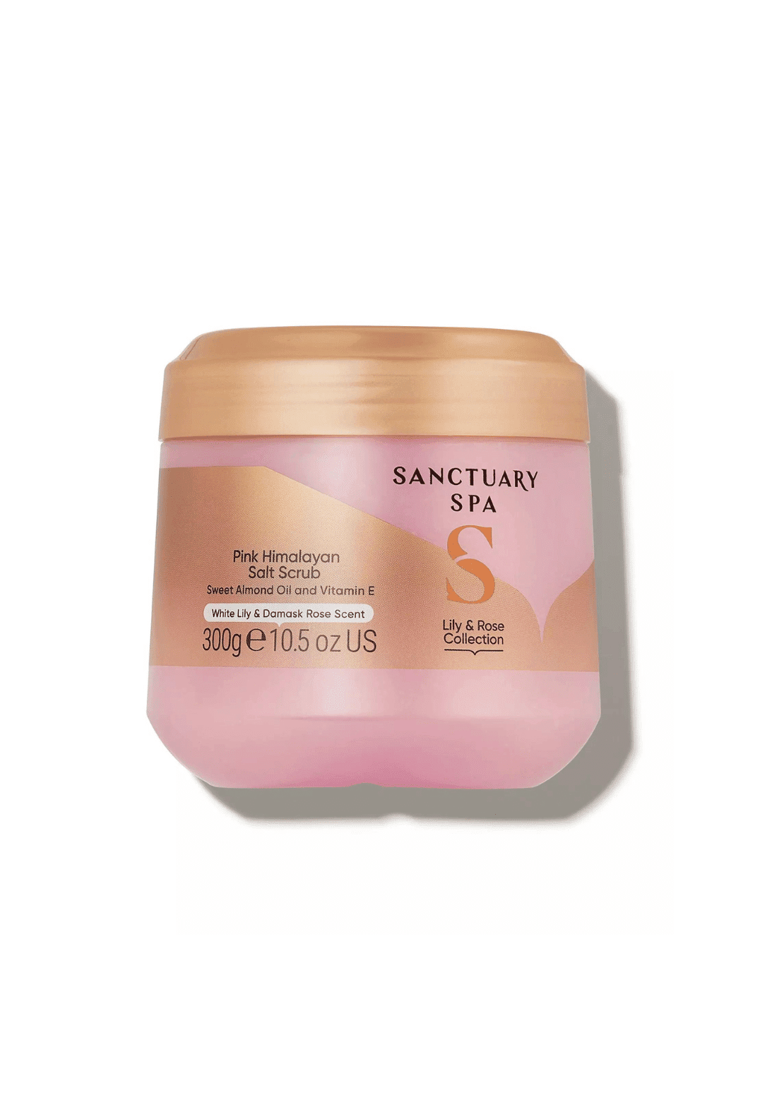 Sanctuary Lily &amp; Rose Collection Pink Himalayan Salt Scrub 300ml 1 Shaws Department Stores