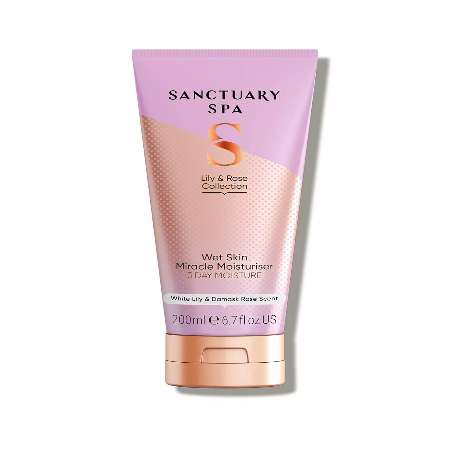 Sanctuary Lily &amp; Rose Collection Wet Skin Miracle Moisturiser 200ml 1 Shaws Department Stores