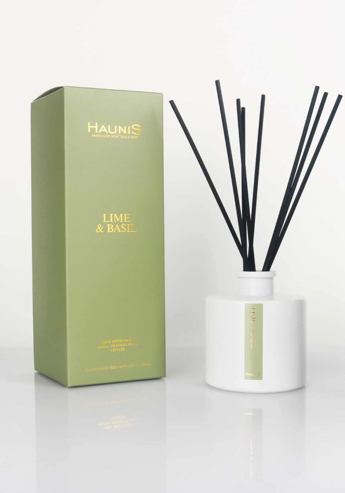 Haunis Lime &amp; Basil Diffuser - Lime/basil 1 Shaws Department Stores