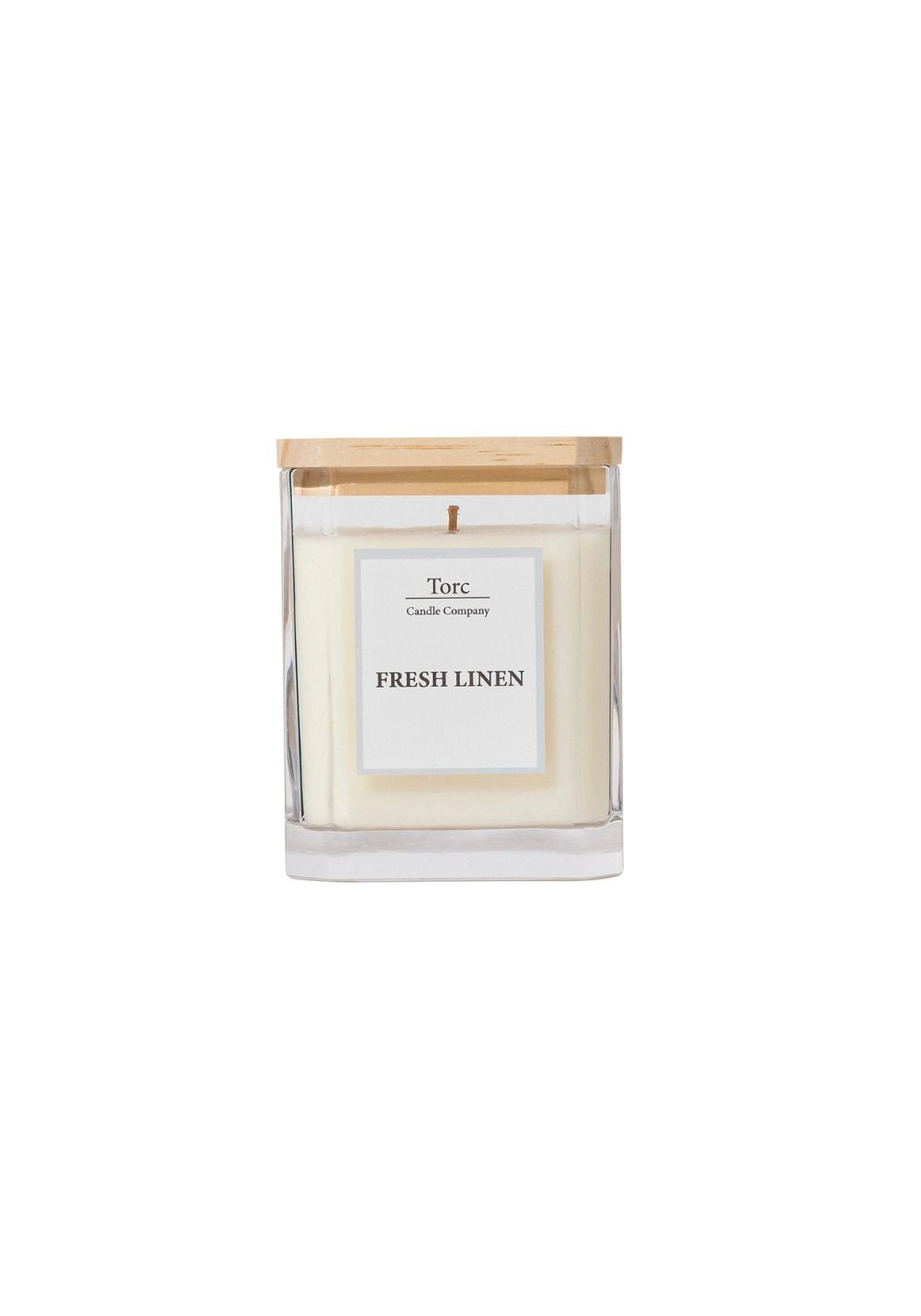 Torc Candles Torc Square Candle - Cream 1 Shaws Department Stores