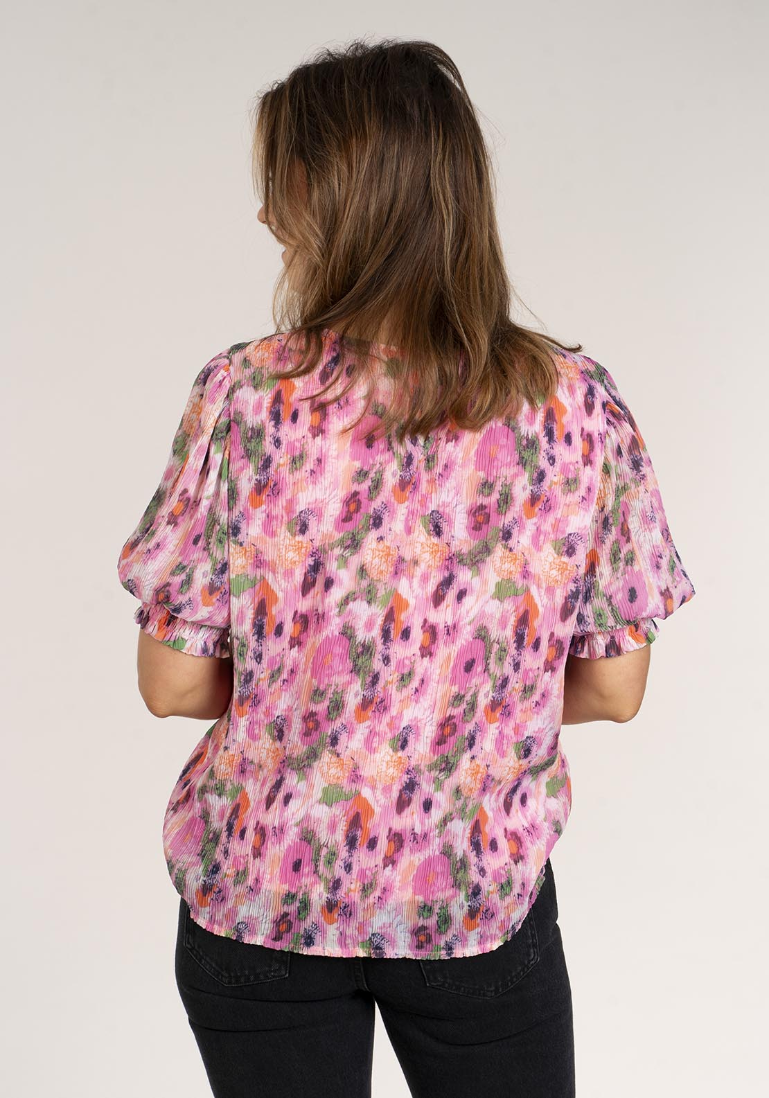 Naoise Printed Top - Multi 6 Shaws Department Stores