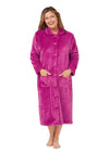 Embossed Geo Button Robe