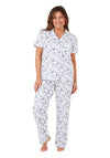 Paisely Cotton Pyjama 100% cotton - Blue