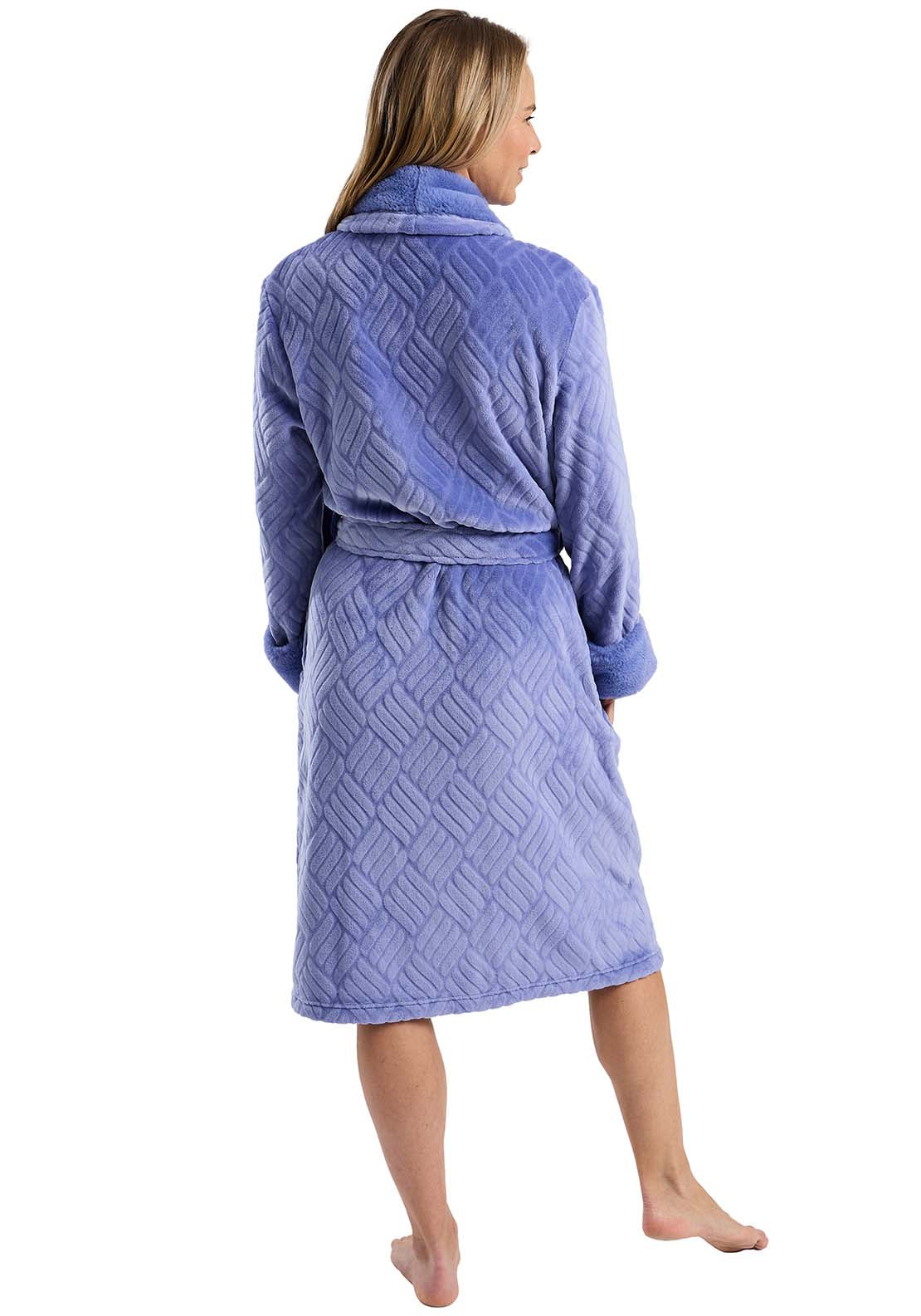 Embossed Nightgown - Denim