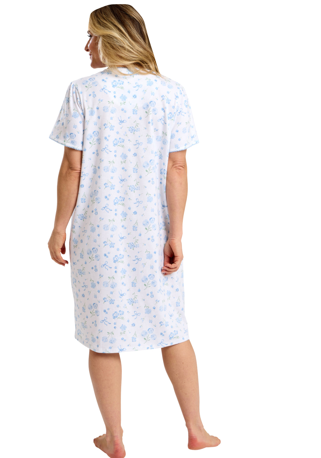 Spring Garden Nightdress - Blue