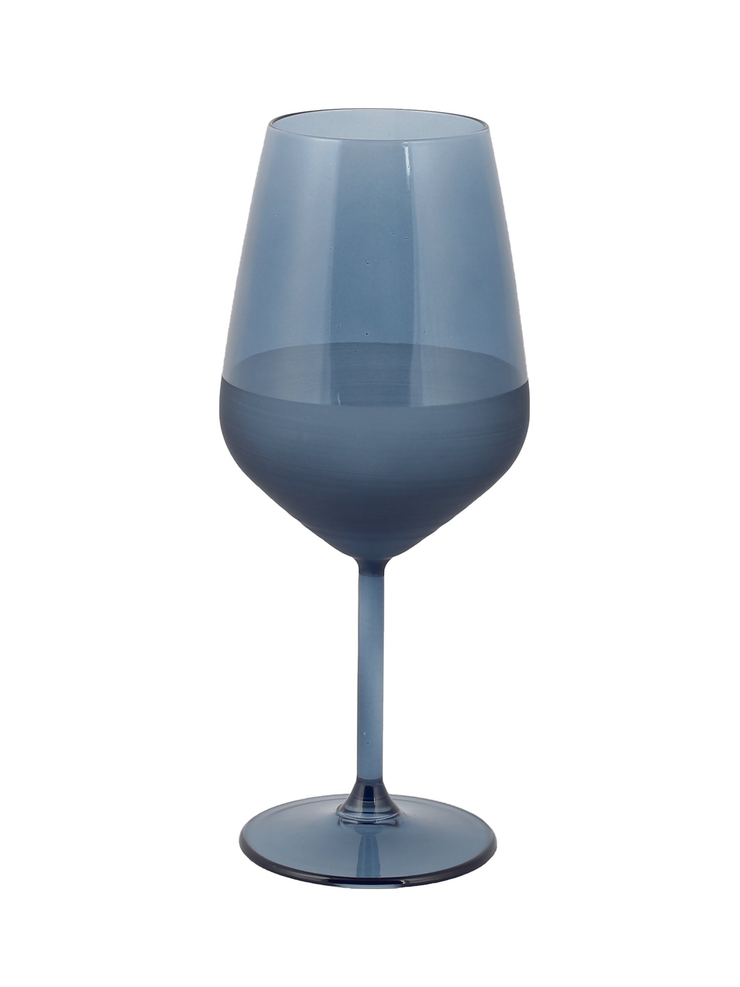 Rakel Matte Wine Glass Set Of 6 - Blue 1 Shaws Department Stores