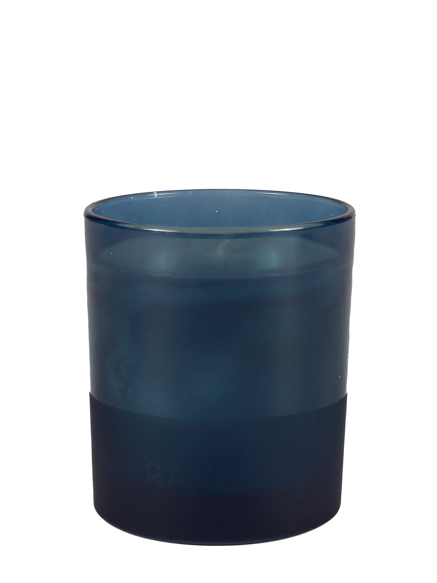 Rakel Matt candle in glass Single - Blue 1 Shaws Department Stores