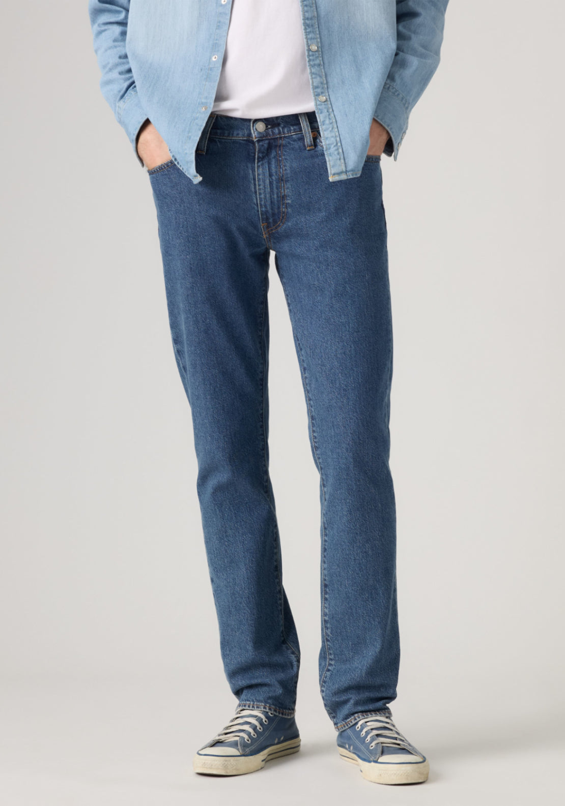 Levis 511 Slim Laugh It Off Jeans - Med Indigo 1 Shaws Department Stores