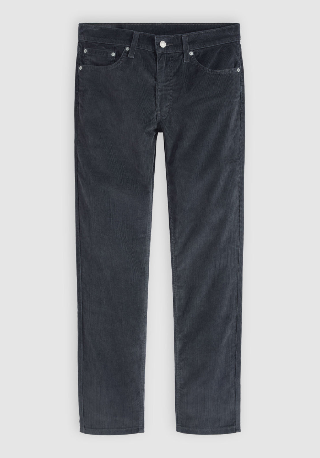 Levis 511 Slim Ebony Cord Trousers - Black 7 Shaws Department Stores