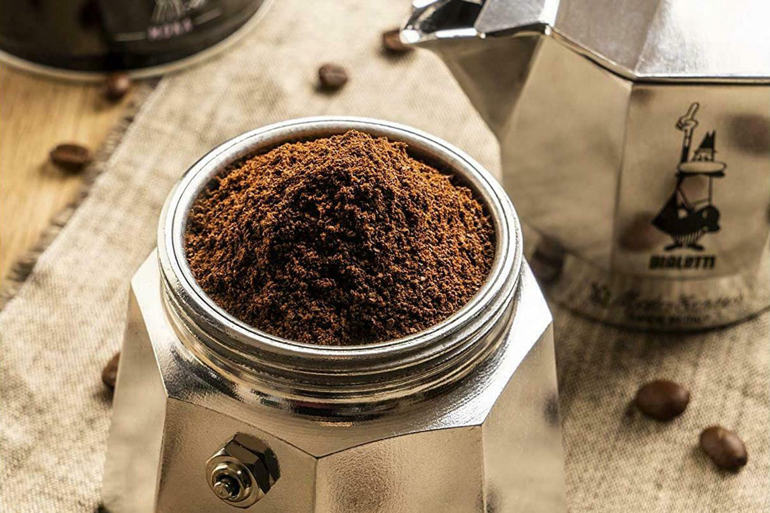 Moka hotsell coffee grounds