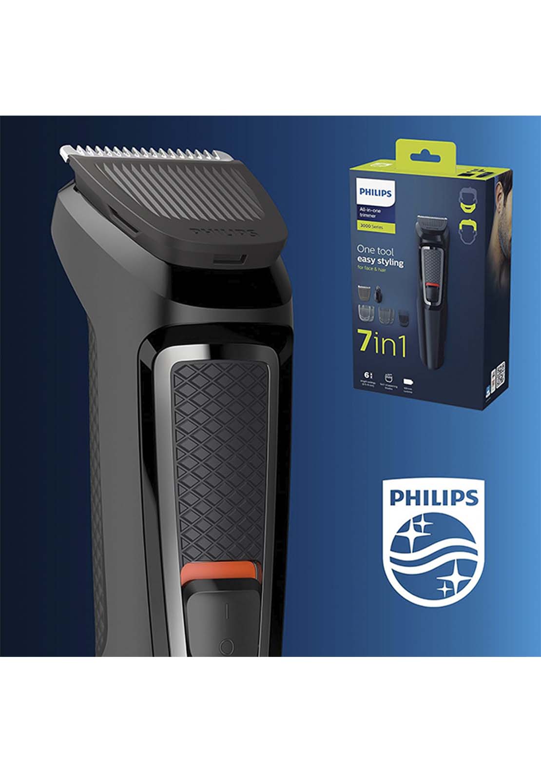 Philips 7 In 1 Grooming Trimmer | Mg3720/33 - Black 2 Shaws Department Stores
