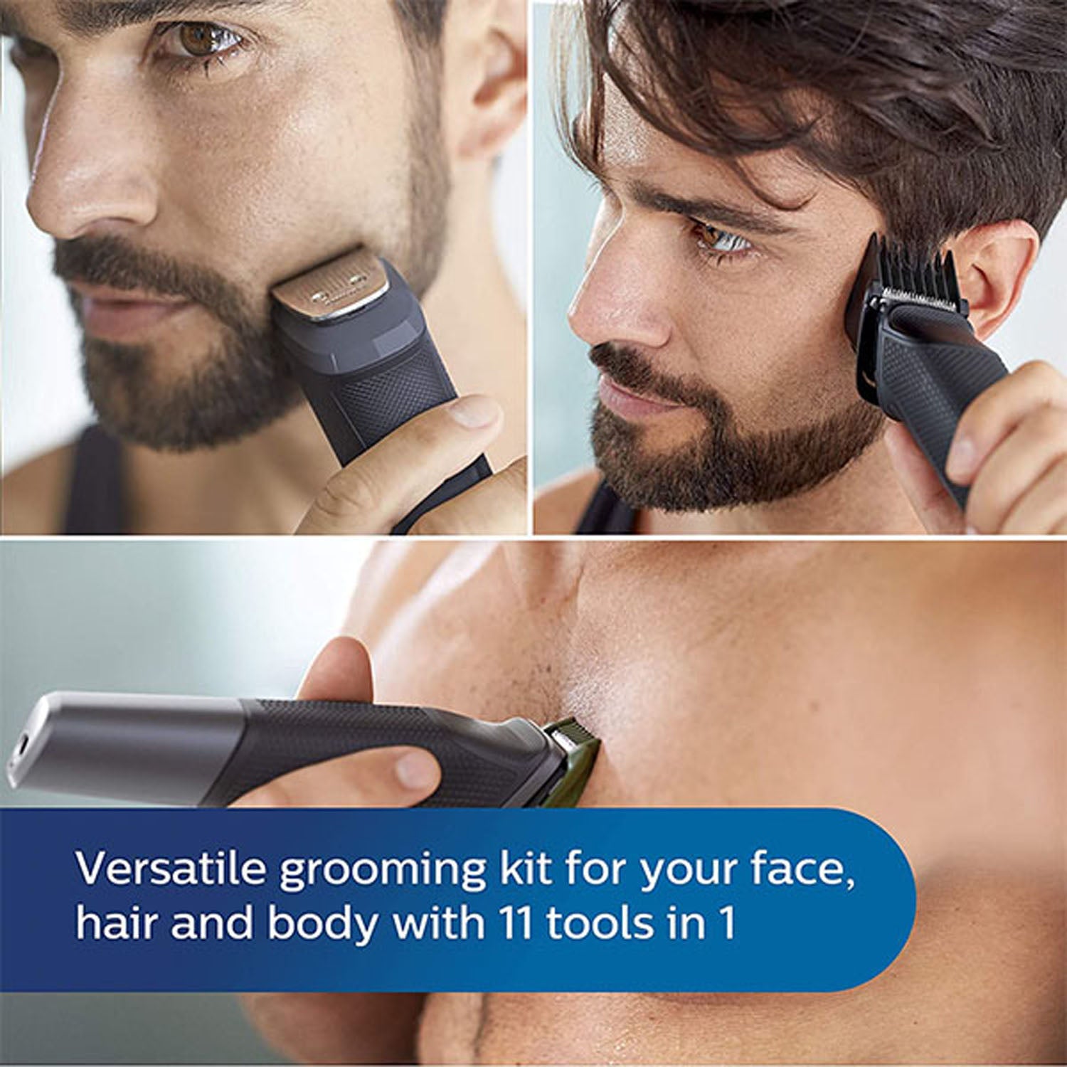 Philips All-In-One Trimmer Series 5000 Grooming Kit 5 Shaws Department Stores