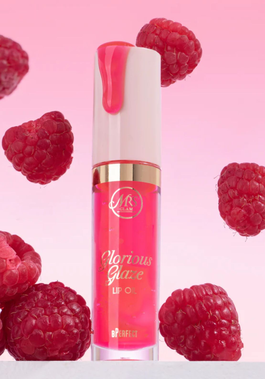 Bperfect Mrs Glam Glorious Glaze Lip Oil - Ice Ice Baby 3 Shaws Department Stores