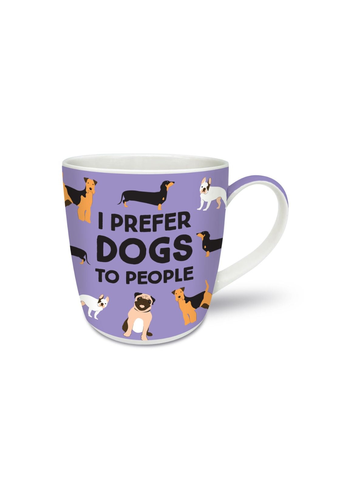I Prefer Dogs Mug - Multi